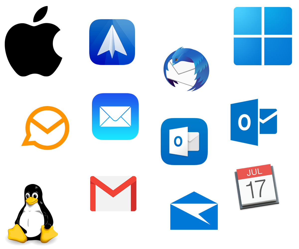 Alle gängigen Desktop Clients