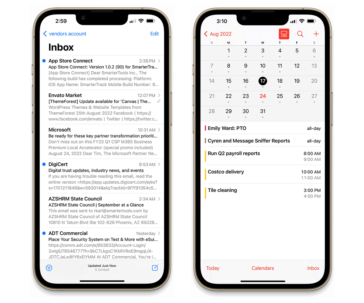 Mobile Integration auf allen Smartphones & Tablets